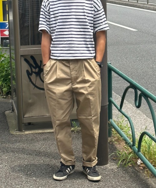 Dickies ディッキーズ 別注 ツータックワイドテーパード