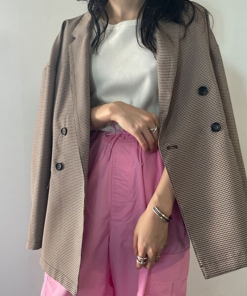 FREAK'S STORE(フリークスストア)の「パラシュートパンツ(その他パンツ・レディース・ブラック/オフホワイト/ピンク・S/M)」の13枚目の写真