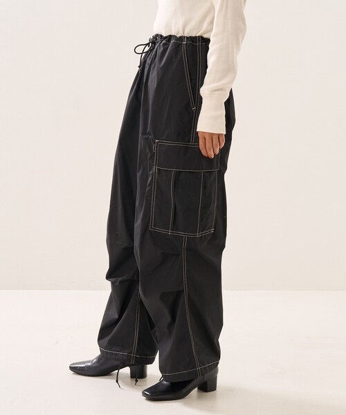 FREAK'S STORE(フリークスストア)の「パラシュートパンツ(その他パンツ・レディース・ブラック/オフホワイト/ピンク・S/M)」の20枚目の写真