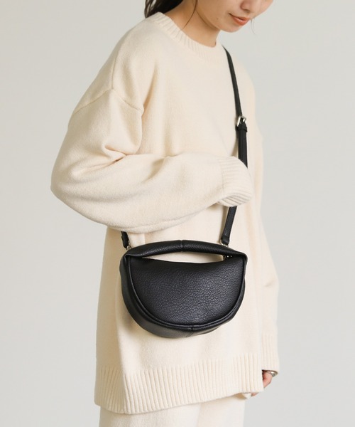 select MOCA（セレクトモカ）の「フェイクレザーワンハンドルミニバッグ（ハンドバッグ・レディース・ライトブラウン/ブラック/ベージュ・FREE）」の17枚目の写真