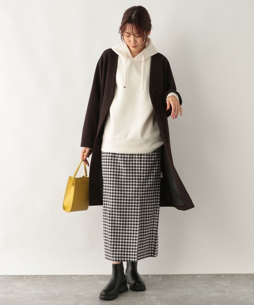 GLOBAL WORK（グローバルワーク）の「チェックアイラインスカート/162454（スカート・レディース・ベージュ系その他/ネイビー系/ブラック・LARGE/MEDIUM）」の10枚目の写真