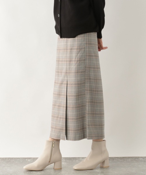 GLOBAL WORK（グローバルワーク）の「チェックアイラインスカート/162454（スカート・レディース・ベージュ系その他/ネイビー系/ブラック・LARGE/MEDIUM）」の15枚目の写真