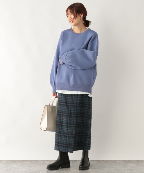 GLOBAL WORK（グローバルワーク）の「チェックアイラインスカート/162454（スカート・レディース・ベージュ系その他/ネイビー系/ブラック・LARGE/MEDIUM）」の17枚目の写真