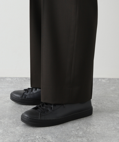 EDIFICE（エディフィス）の「【EDIFICE GOLF / エディフィス ゴルフ】REPREVE(R)×ウール イージーパンツ（スラックス・メンズ・グリーン/ブラック/ブラウン・MEDIUM/LARGE）」の16枚目の写真