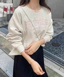 one after another NICE CLAUP | ゆるシルエットがポイント。ロゴ刺繍スウェット(スウェット)