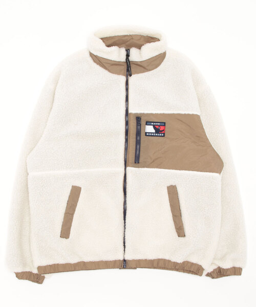 （What it isNt）ART BY MARKGONZALES（ワットイットイズント）の「【 （What it isNt）ART BY MARKGONZALES / (ワットイットイズント) アートバイ マークゴンザレス 】 リバーシブル スタンドカラー ジャケット（その他アウター・メンズ・ベージュ/ネイビー/ブラック・XL/M/L）」の7枚目の写真