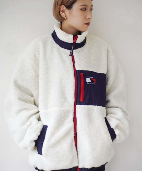 （What it isNt）ART BY MARKGONZALES（ワットイットイズント）の「【 （What it isNt）ART BY MARKGONZALES / (ワットイットイズント) アートバイ マークゴンザレス 】 リバーシブル スタンドカラー ジャケット（その他アウター・メンズ・ベージュ/ネイビー/ブラック・XL/M/L）」の13枚目の写真