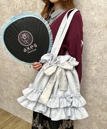フリルトートバッグ