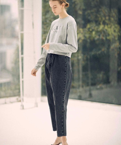 SEA（シー）の「VINTAGE セルヴィッチ ブラック WASABI デニム（デニム  