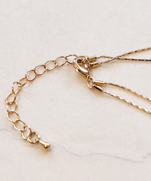 Kana（カナ）の「パール チェーン ゴールド 2連 ネックレス パーティー 結婚式 お呼ばれ オケージョン（ネックレス・レディース・ゴールド/シルバー・フリー）」の3枚目の写真