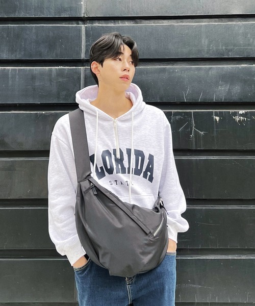 Figments（フィグメンツ）の「【裏起毛】FLORIDAパーカー（パーカー・レディース・杢グレー/カーキ/ブラック・FREE）」の6枚目の写真