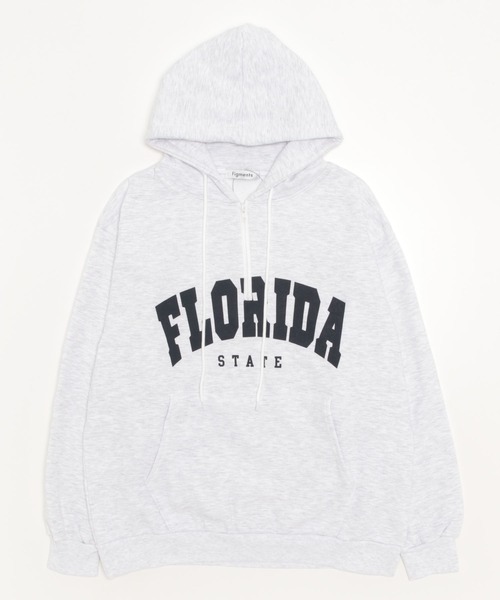 Figments（フィグメンツ）の「【裏起毛】FLORIDAパーカー（パーカー・レディース・杢グレー/カーキ/ブラック・FREE）」の20枚目の写真