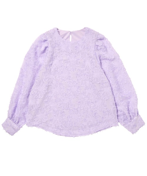 GeeRA(ジーラ)の「シャギージャカードブラウス(シャツ/ブラウス・レディース・ラベンダー/アイボリー/ブラック・SMALL/MEDIUM/LARGE/X-LARGE)」の21枚目の写真