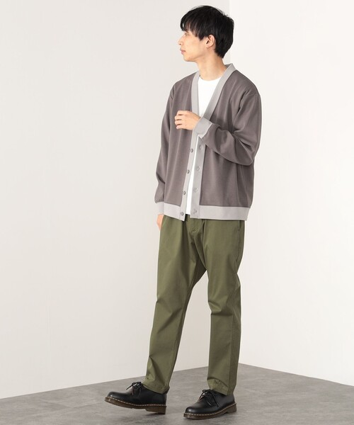 BEAMS HEART(ビームスハート)の「BEAMS HEART / ダンボール カーディガン(Tシャツセット)(カーディガン/ボレロ・メンズ・チャコールグレー/ベージュ・SMALL/MEDIUM/LARGE)」の14枚目の写真