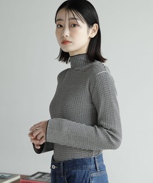 LAKOLE | 12Gフレアスリーブモックネックニット2nd / 185834(ニット/セーター)