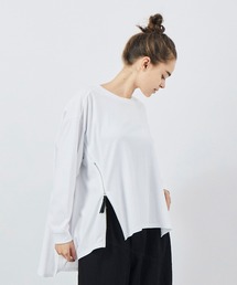 gomme | 20/-天竺　フロントファスナーＴ(Tシャツ/カットソー)