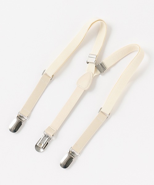 petit main（プティマイン）の「サスペンダー（サスペンダー・キッズ・ブラック/アイボリー・FREE）」の2枚目の写真