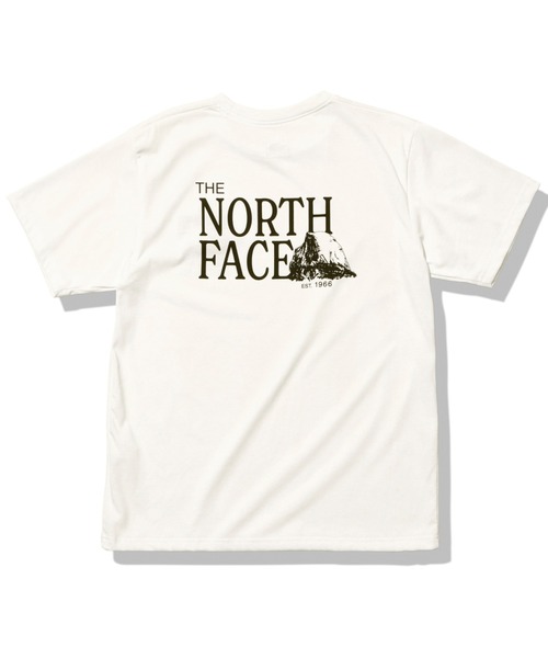 THE NORTH FACE(ザノースフェイス)の「THE NORTH FACE/ザ・ノース・フェイス バックプリントTシャツ/半袖Tシャツ UVケア 抗菌防臭 NT32380(Tシャツ/カットソー・メンズ・ホワイト/ブルー/ブラック・M/L/XL)」の1枚目の写真