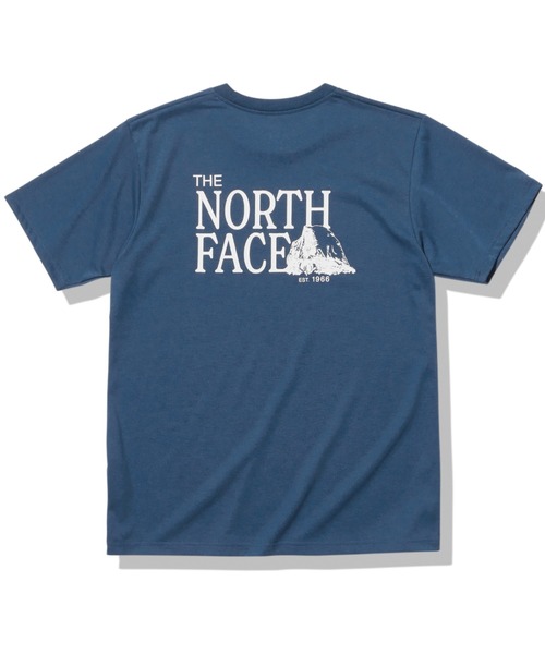 THE NORTH FACE(ザノースフェイス)の「THE NORTH FACE/ザ・ノース・フェイス バックプリントTシャツ/半袖Tシャツ UVケア 抗菌防臭 NT32380(Tシャツ/カットソー・メンズ・ホワイト/ブルー/ブラック・M/L/XL)」の3枚目の写真