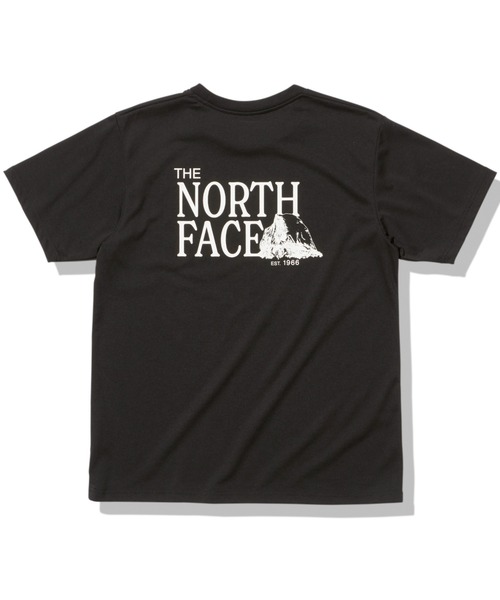 THE NORTH FACE(ザノースフェイス)の「THE NORTH FACE/ザ・ノース・フェイス バックプリントTシャツ/半袖Tシャツ UVケア 抗菌防臭 NT32380(Tシャツ/カットソー・メンズ・ホワイト/ブルー/ブラック・M/L/XL)」の2枚目の写真