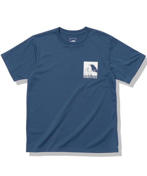 THE NORTH FACE(ザノースフェイス)の「THE NORTH FACE/ザ・ノース・フェイス バックプリントTシャツ/半袖Tシャツ UVケア 抗菌防臭 NT32380(Tシャツ/カットソー・メンズ・ホワイト/ブルー/ブラック・M/L/XL)」の5枚目の写真