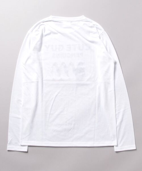 Burner(バーナー)の「【GROOVY STORE】アニマルプリント ロングスリーブTシャツ(Tシャツ/カットソー・メンズ・ミント/ライトブラック/ホワイト/グリーン/グレー/インディゴブルー/ブラック系その他2/ブラック/ベージュ/イエロー/ピンク/ブルー・M/LL/L)」の16枚目の写真