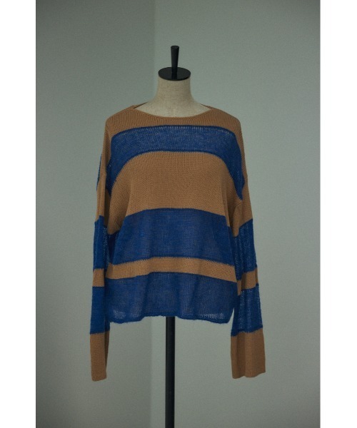 BLACK BY MOUSSY（ブラックバイマウジー）の「random color knit tops(ランダムカラーニットトップス）（ニット/セーター・レディース・ブルー系その他/グリーン系その他/ピンク系その他・FREE）」の20枚目の写真