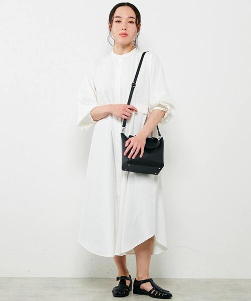 MELROSE claire（メルローズ クレール）の「【“きちんと感”もある大人のグルカサンダル】（サンダル・レディース・アイボリー/ブラック/キャメル・3/2/4）」の14枚目の写真