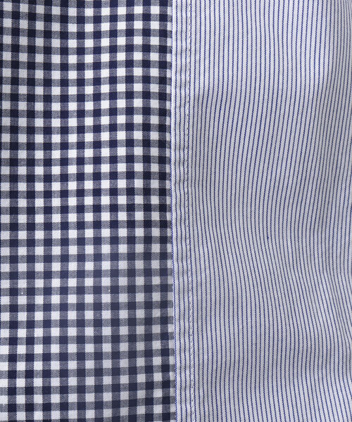 NOLLEY'S goodman（ノーリーズグッドマン）の「切り替えブロードシャツ（シャツ/ブラウス・メンズ・ブラック系その他/ブルー系その他・XL/L/S/M）」の8枚目の写真