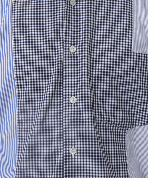 NOLLEY'S goodman（ノーリーズグッドマン）の「切り替えブロードシャツ（シャツ/ブラウス・メンズ・ブラック系その他/ブルー系その他・XL/L/S/M）」の10枚目の写真