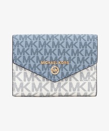 MICHAEL KORS（マイケルコース）の「JET SET CHARM ジップ キーケース エクストラスモール - MKシグネチャー（キーケース/キーアクセサリー）」