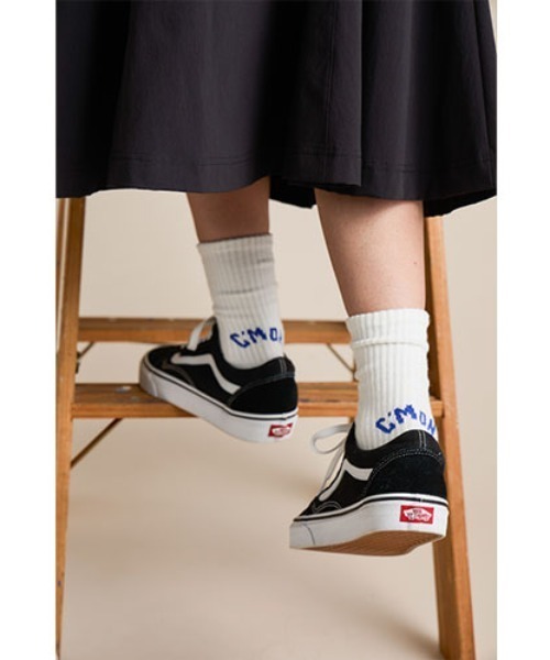 THE SHINZONE(ザ シンゾーン)の「THE SHINZONE/シンゾーン レターソックス LETTER SOCKS 23MMSIT01(ソックス/靴下・レディース・ブラック/ブルー/レッド・FREE)」の3枚目の写真