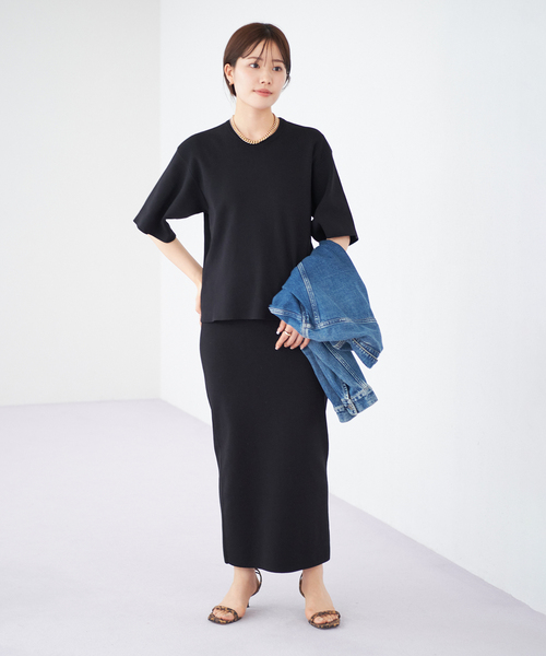 Plage Knit Tシャツ plage（プラージュ）の「《追加》Knit Tシャツ（ニット/セーター