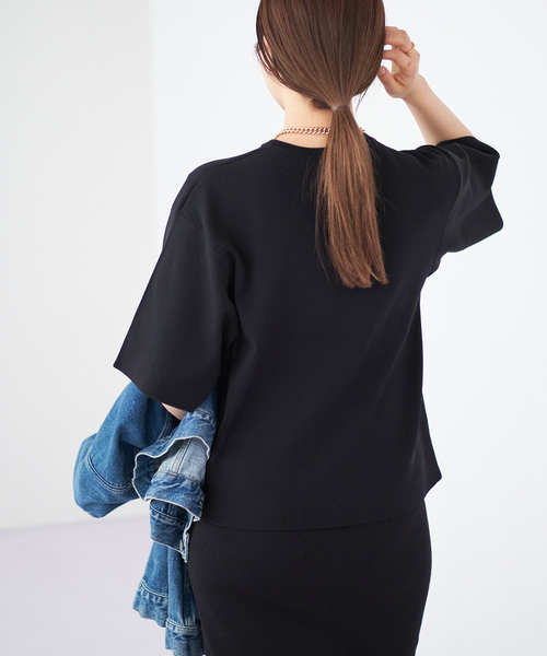 plage（プラージュ）の「《追加》Knit Tシャツ（ニット/セーター