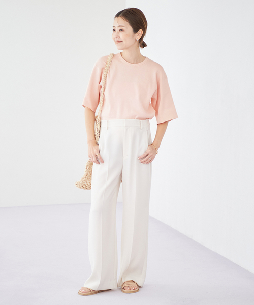 plage（プラージュ）の「《追加》Knit Tシャツ（ニット/セーター