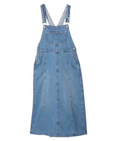 AMERICAN HOLIC（アメリカンホリック）の「バックタックデニムオーバーオール（サロペット/オーバーオール・レディース・インディゴブルー・L/M）」の17枚目の写真