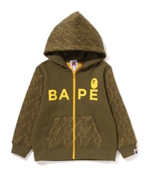 A BATHING APE（アベイシングエイプ）の「STA QUILTING BAPE ZIP HOODIE K（パーカー・キッズ）」