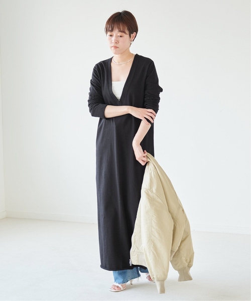plage(プラージュ)の「《追加》【R’IAM】DEEP Vneck ワンピース2(ワンピース・レディース・ブラック・36/38)」の18枚目の写真