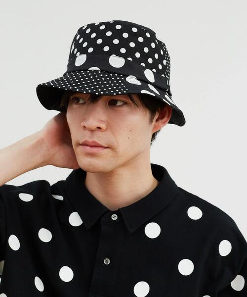 FRAPBOIS（フラボア）の「ドットバケット（ハット・レディース・ブラック/ネイビー・FREE）」の7枚目の写真