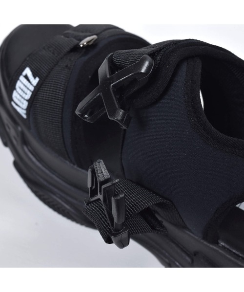 ZIDDY（ジディ）の「ZIDDY/バックル付きスポーツサンダル(21~24cm)（サンダル・キッズ・ブラック・21/22/23/24）」の8枚目の写真