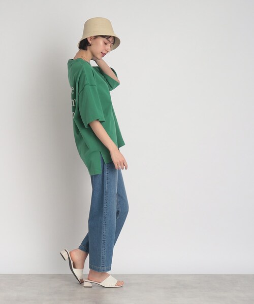 Cutie Blonde(キューティーブロンド)の「◆【USAコットン】体型カバーもできる!ロゴアソートBIG Tシャツ(Tシャツ/カットソー・レディース・ホワイト系その他2/ブラック系/ホワイト系その他/グリーン系その他2・00)」の17枚目の写真