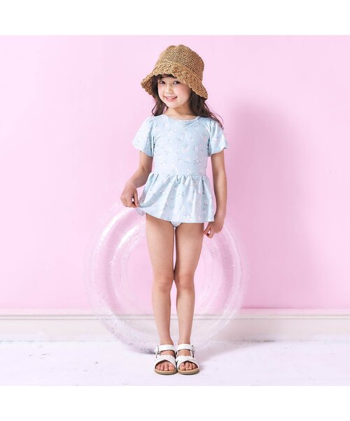 apres les cours（アプレレクール）の「パール付き折りたたみペーパーハット（ハット・キッズ・ベージュ/アイボリー・54/50/58）」の3枚目の写真