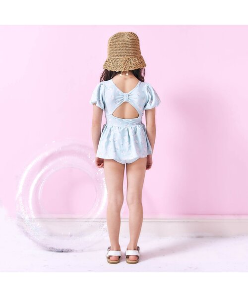 apres les cours（アプレレクール）の「パール付き折りたたみペーパーハット（ハット・キッズ・ベージュ/アイボリー・54/50/58）」の4枚目の写真