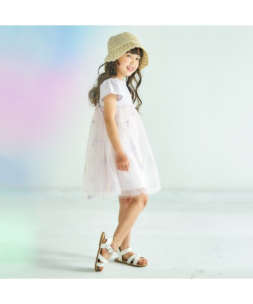 apres les cours（アプレレクール）の「パール付き折りたたみペーパーハット（ハット・キッズ・ベージュ/アイボリー・54/50/58）」の11枚目の写真