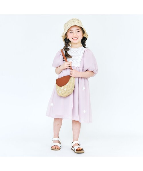 apres les cours（アプレレクール）の「パール付き折りたたみペーパーハット（ハット・キッズ・ベージュ/アイボリー・54/50/58）」の13枚目の写真