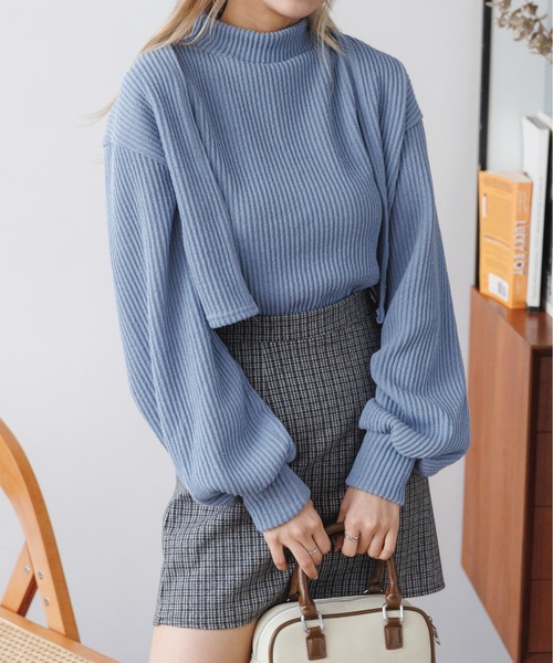 Ada.（エイダ）の「【大人かわいい】千鳥格子柄 チェック 台形ミニスカート（スカート・レディース・ブラック/ブラウン/ベージュ・S/M）」の13枚目の写真