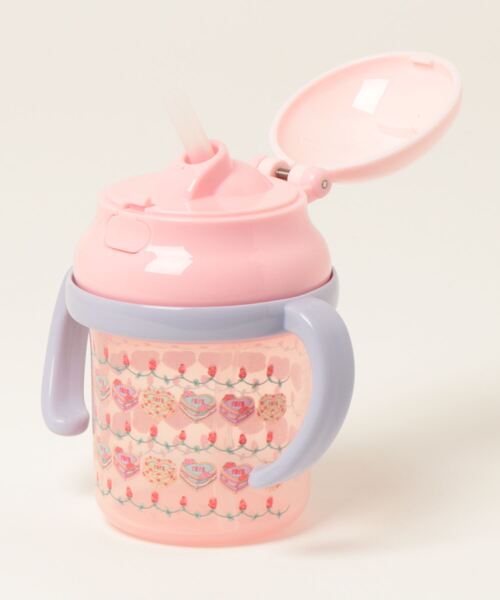 fafa（フェフェ）の「TESS | ストローマグ（マグ/哺乳瓶/お食事グッズ・キッズ・ピンク・FREE）」の2枚目の写真