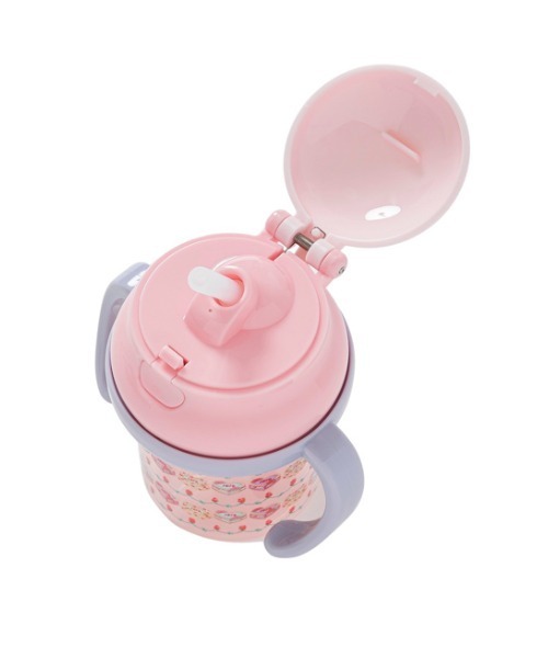 fafa（フェフェ）の「TESS | ストローマグ（マグ/哺乳瓶/お食事グッズ・キッズ・ピンク・FREE）」の5枚目の写真