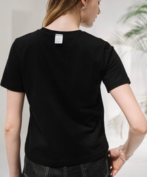 WILLFULLY | basic cotton back tag T-shirt(Tシャツ/カットソー)