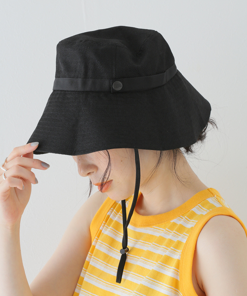 SLOBE IENA（スローブイエナ）の「【THE NORTH FACE / ザ ノースフェイス】HIKE Bloom ハット（ハット・レディース・ベージュ/ブラック/ブラウン/ネイビー・FREE）」の2枚目の写真